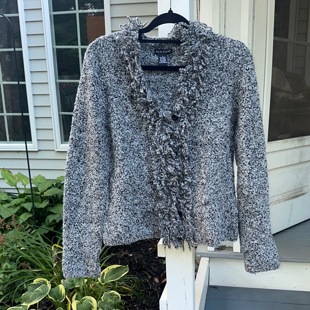 Alexandra Bartlett Women's Wool blended cozy Knit Cardigan size Large